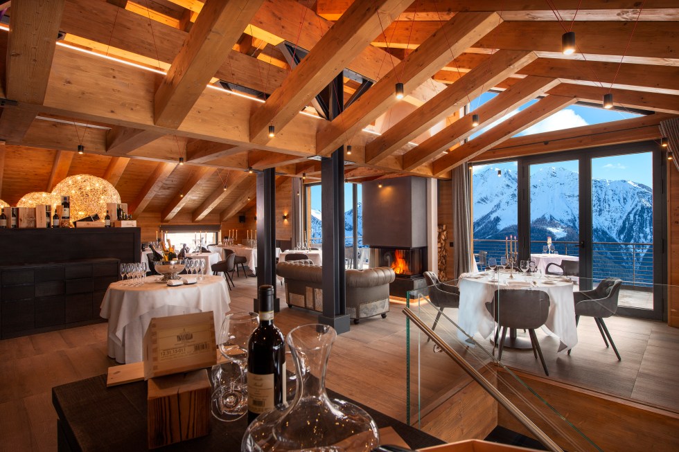VALLE D'AOSTA-La Loge du Massif-Restaurant (foto Archivio Turismo)