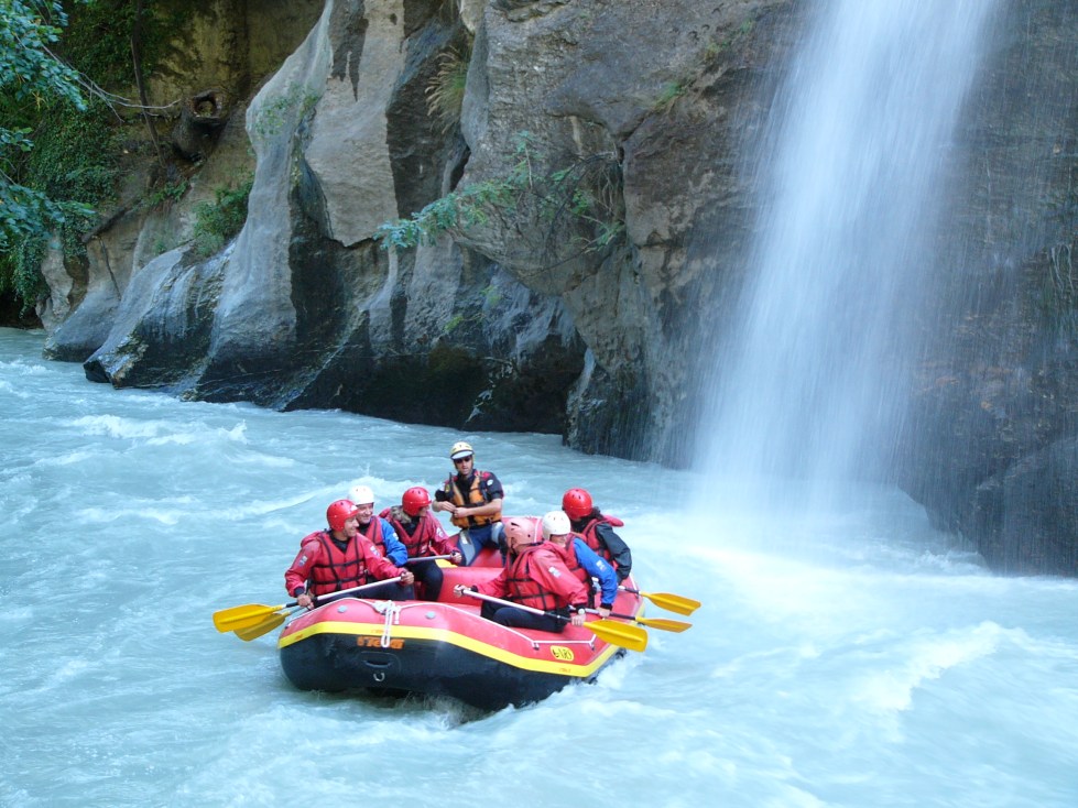 VALLE D'AOSTA-Rafting cascata 2
